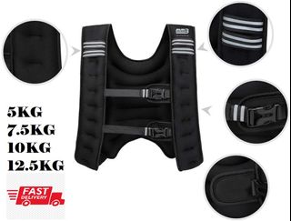  Aduro Sport Weighted Vest Workout Equipment, 4lbs
