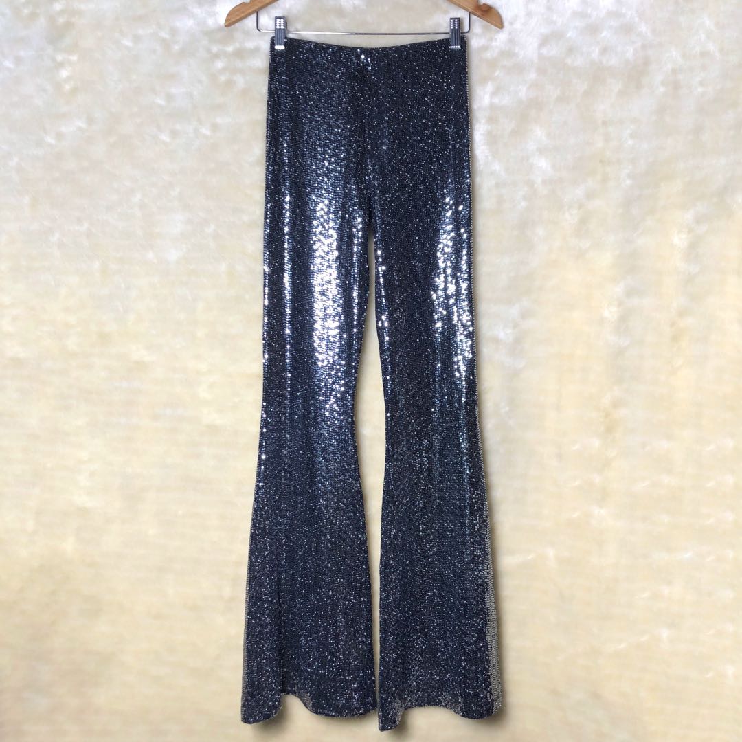STRADIVARIUS flared trousers (mall 