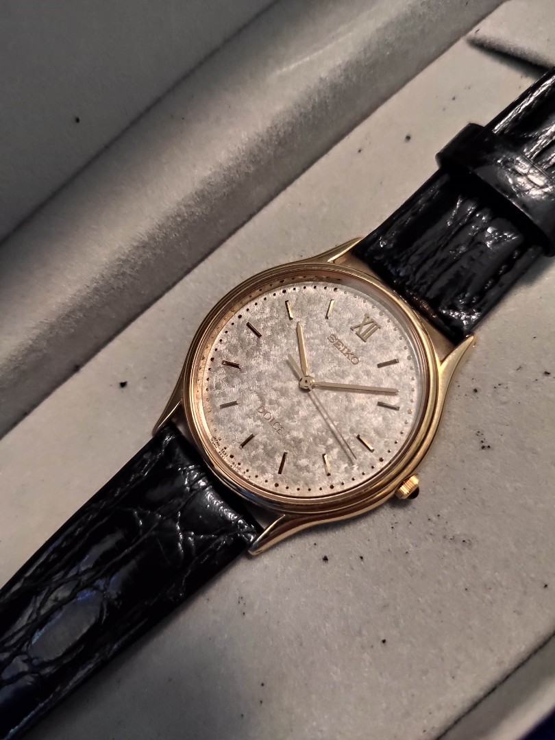 Stunning dial vintage Seiko Dolce operation unconfirmed 5e31