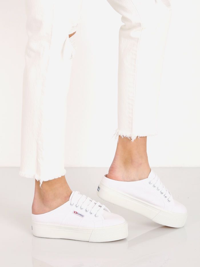 Superga hotsell platform mules