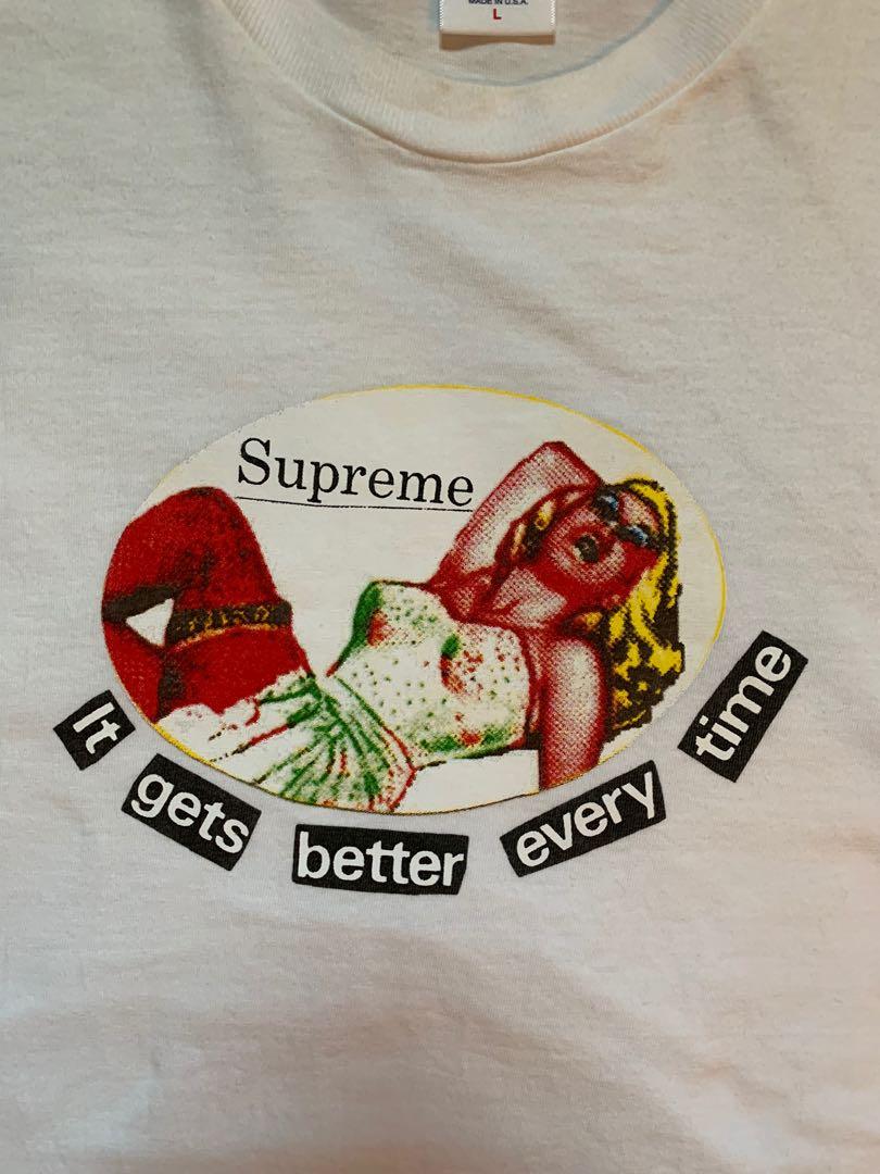 Supreme it gets better every 2024 time sticker