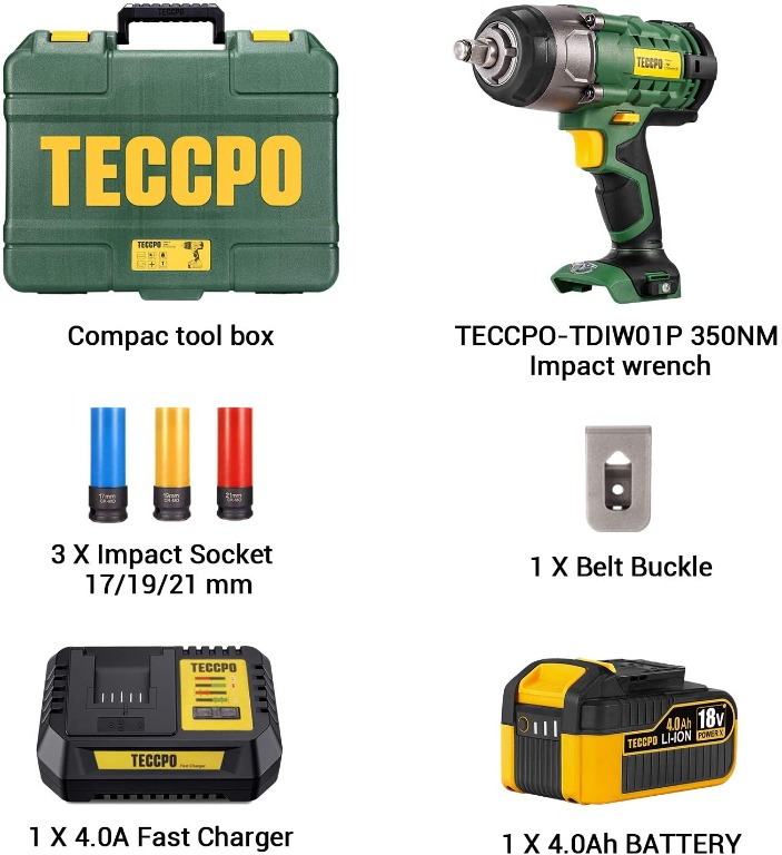 Teccpo impact 2025 wrench