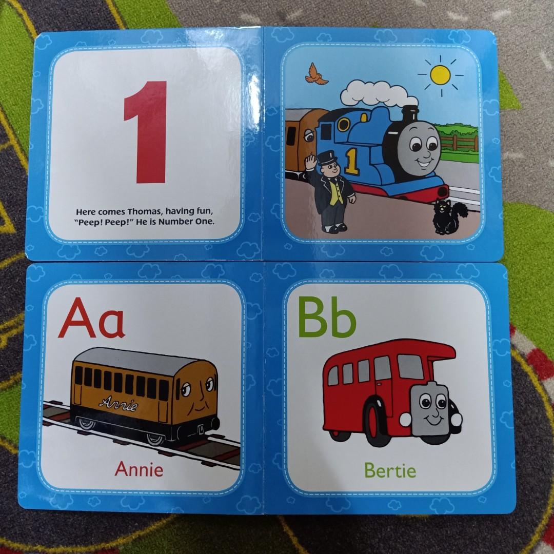 Thomas and friends books 123 ABC, Hobbies & Toys, Books & Magazines