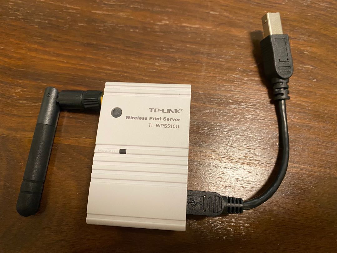 TPLink Wireless Print Server TLWPS510U, 電腦＆科技, 電腦周邊及配件, Wifi及上網相關產品