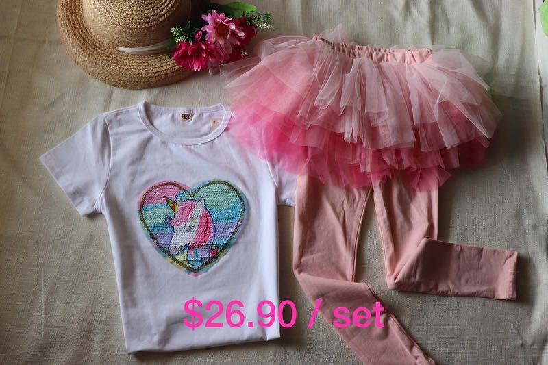 Unicorn shirt shop and skirt