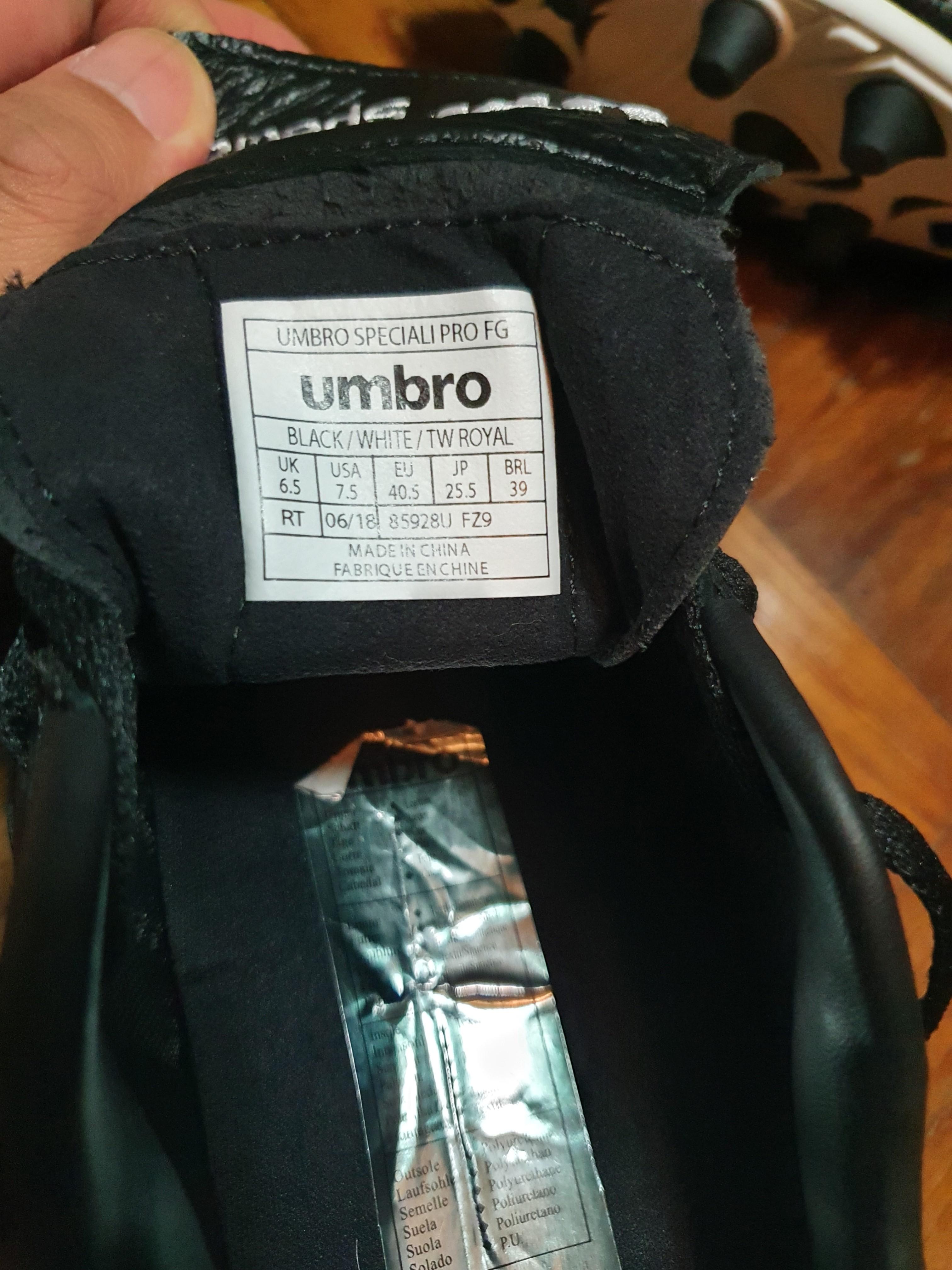 Umbro speciali 98 Pro FG, Sports Equipment, Sports & Games, Racket ...