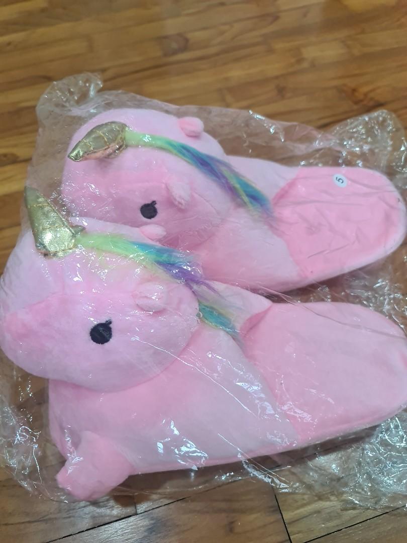 Asos unicorn slippers sales