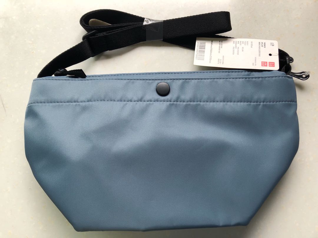 nylon mini shoulder bolsa uniqlo