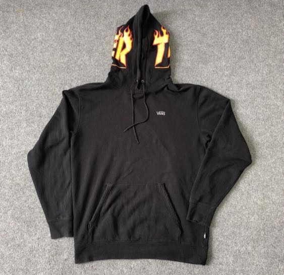 Thrasher x vans hoodie top