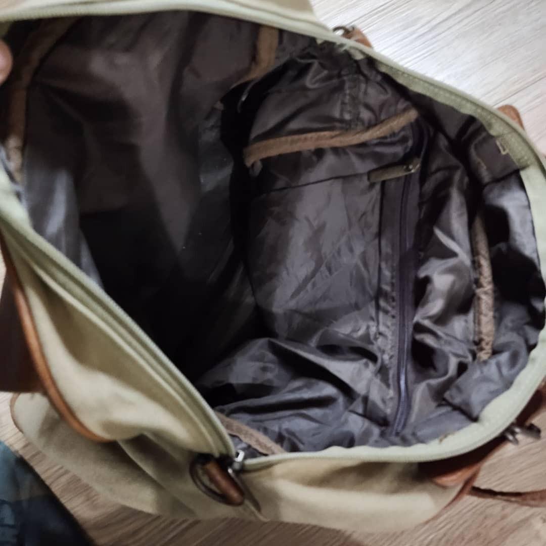 Fred perry deals roll top backpack