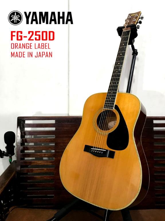 Yamaha FG 250D Acoustic Guitar Hobbies Toys Music Media CDs