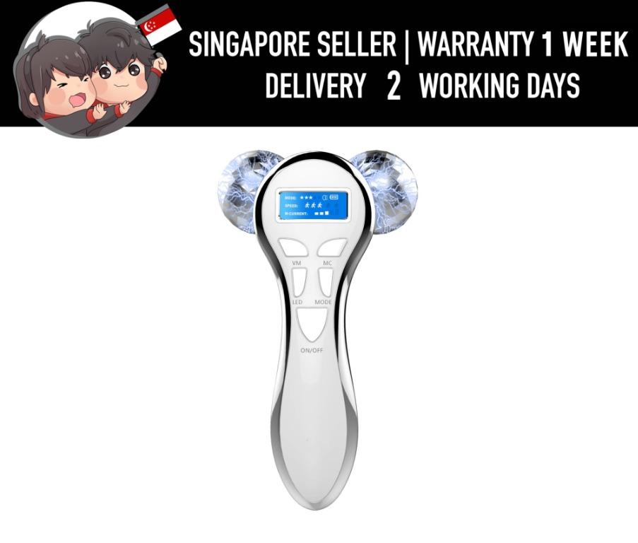 YEAMON 4D Pulse Massager Microcurrent Facial Massager Roller