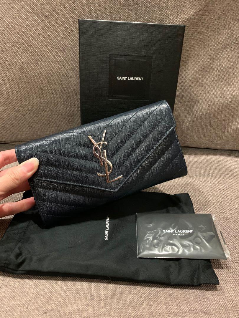 Long sales wallet ysl
