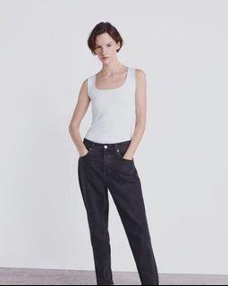 Zara Basic Square Neck Tank Top