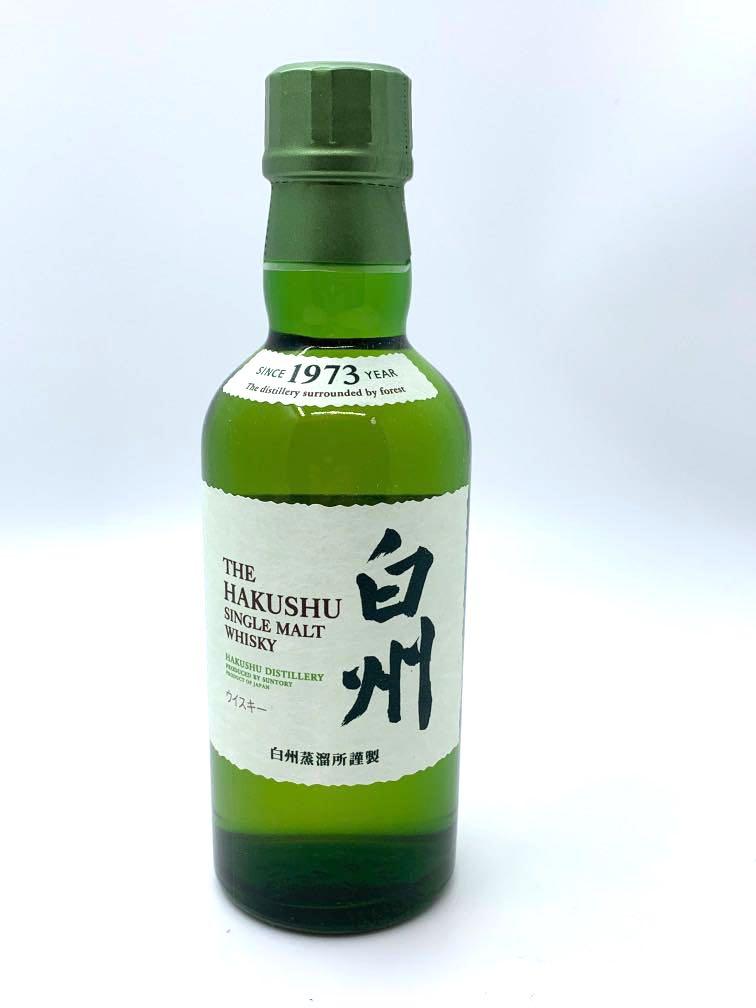 日本威士忌白州180ml, 嘢食& 嘢飲, 酒精飲料- Carousell