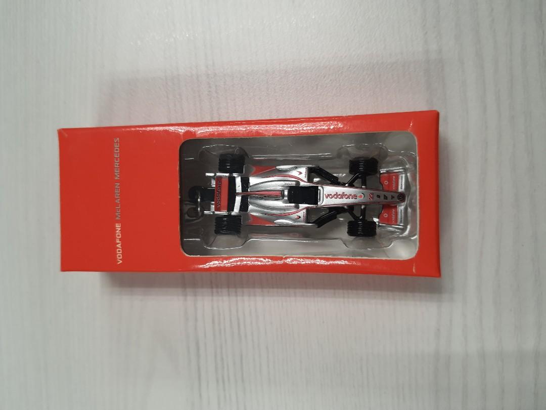 2012 Season Vodafone McLaren Mercedes F1 Car Keychain 2012 Season Vodafone McLaren Mercedes F1 Car Keychain