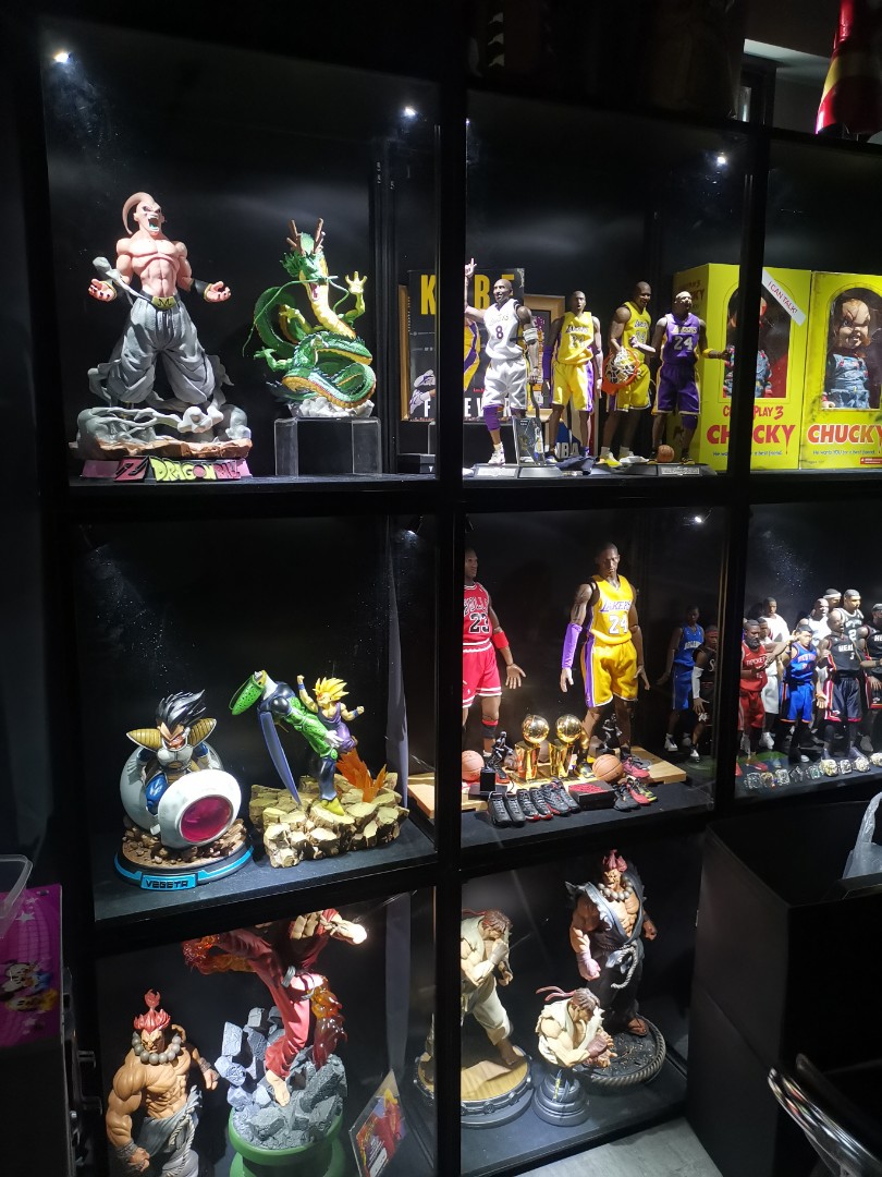 9 x Moducase set display hot toys/sideshow/neca/GK DF30