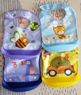 Adjustable Waterproof Baby Bib / Food Catcher