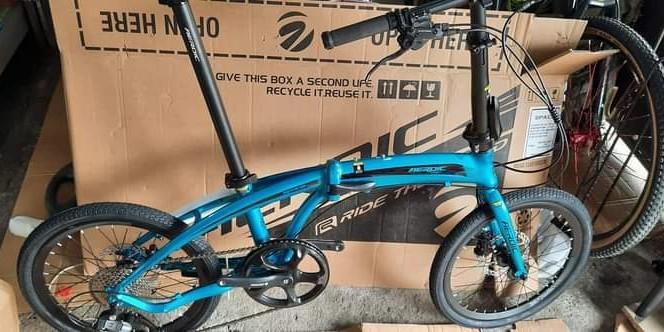 Aeroic space folding best sale bike