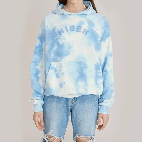 jennie tie dye hoodie