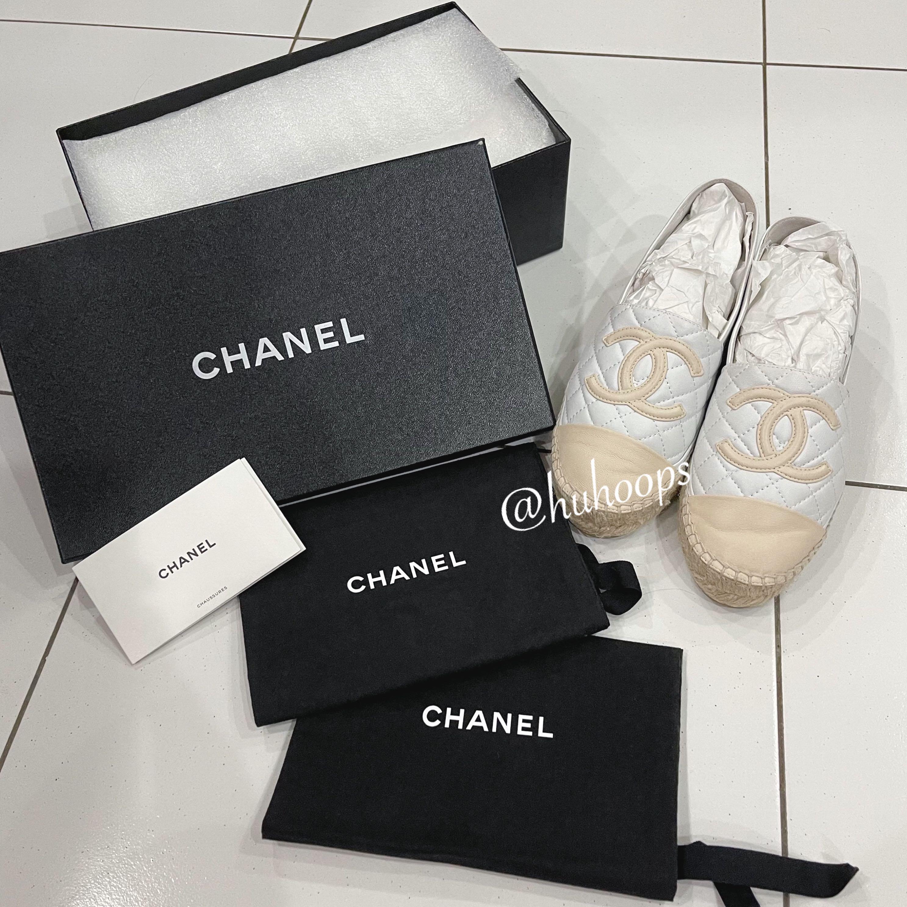 White best sale espadrilles chanel