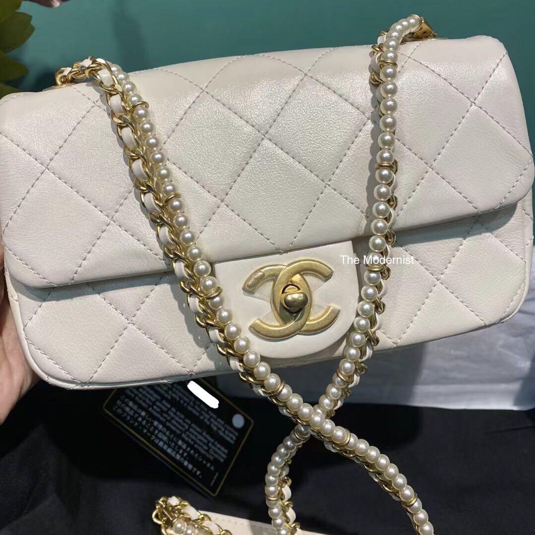 Top 87+ Về Chanel Mini Pearl Chain Bag Mới Nhất - Cdgdbentre.Edu.Vn