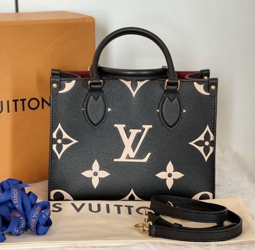 LV otg two-tone medium size, Luxury, Bags & Wallets on Carousell