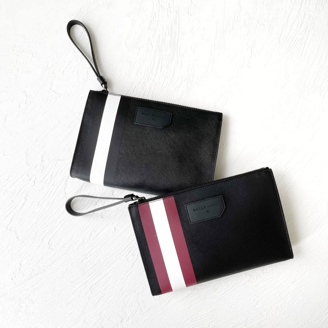 Bally skid hotsell clutch bag