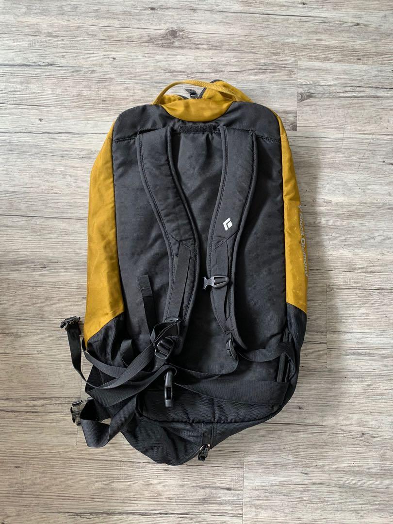 Black Diamond duffel bag 42L, Men's Fashion, Bags, Backpacks on Carousell