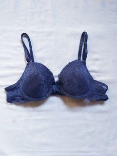 Bra brukat navy 34B