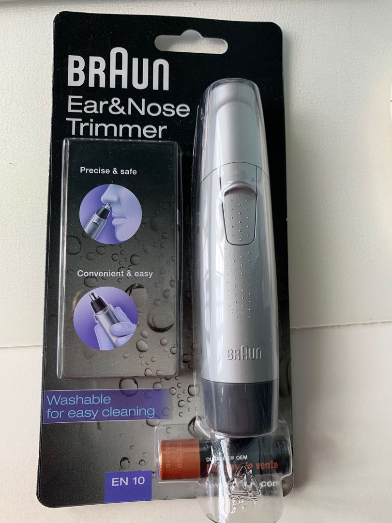 Braun ear and nose trimmer, Health & Beauty, Men's Grooming on Carousell