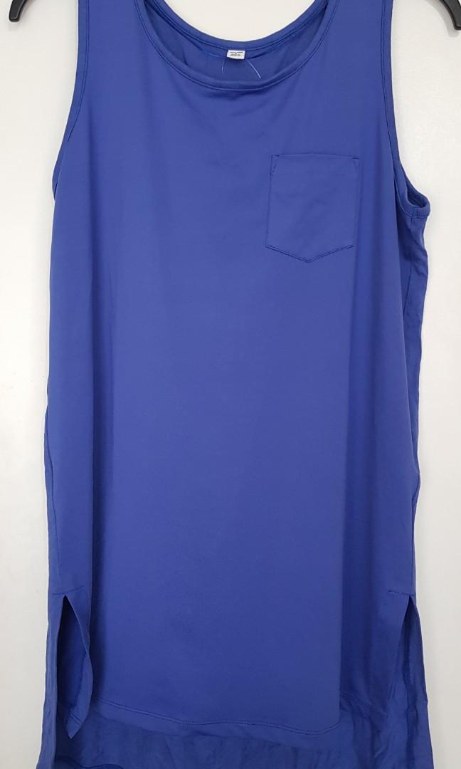 Bundle Ladies top blouses (Category: Blouses) located in Paranaque City. Submitted by letthingsgo (Listing ID 1067596944, Image 2). Description: uniglo wbnu puplenlong sleeve veuc.