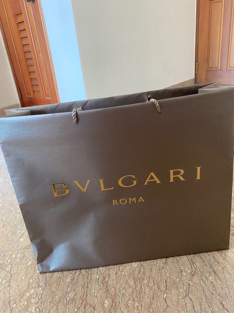 Bvlgari shopping bag clearance