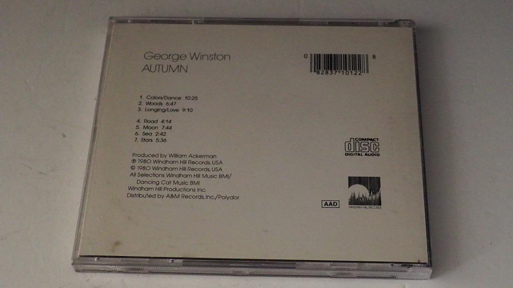 希少】George Winston Autumn 楽譜 CD付-