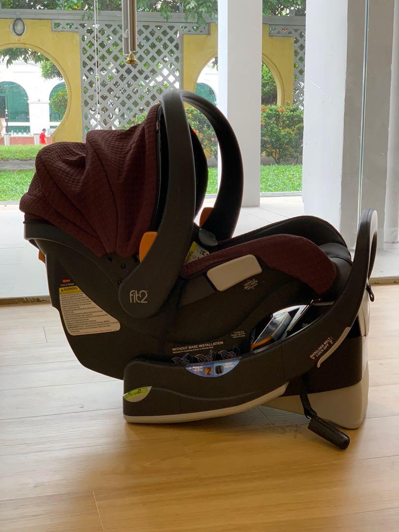 Chicco Fit2 Car Seat W Base Babies Kids Going Out Car Seats On Carousell