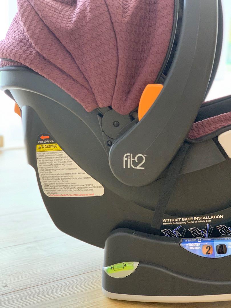 Chicco Fit2 Car Seat W Base Babies Kids Going Out Car Seats On Carousell