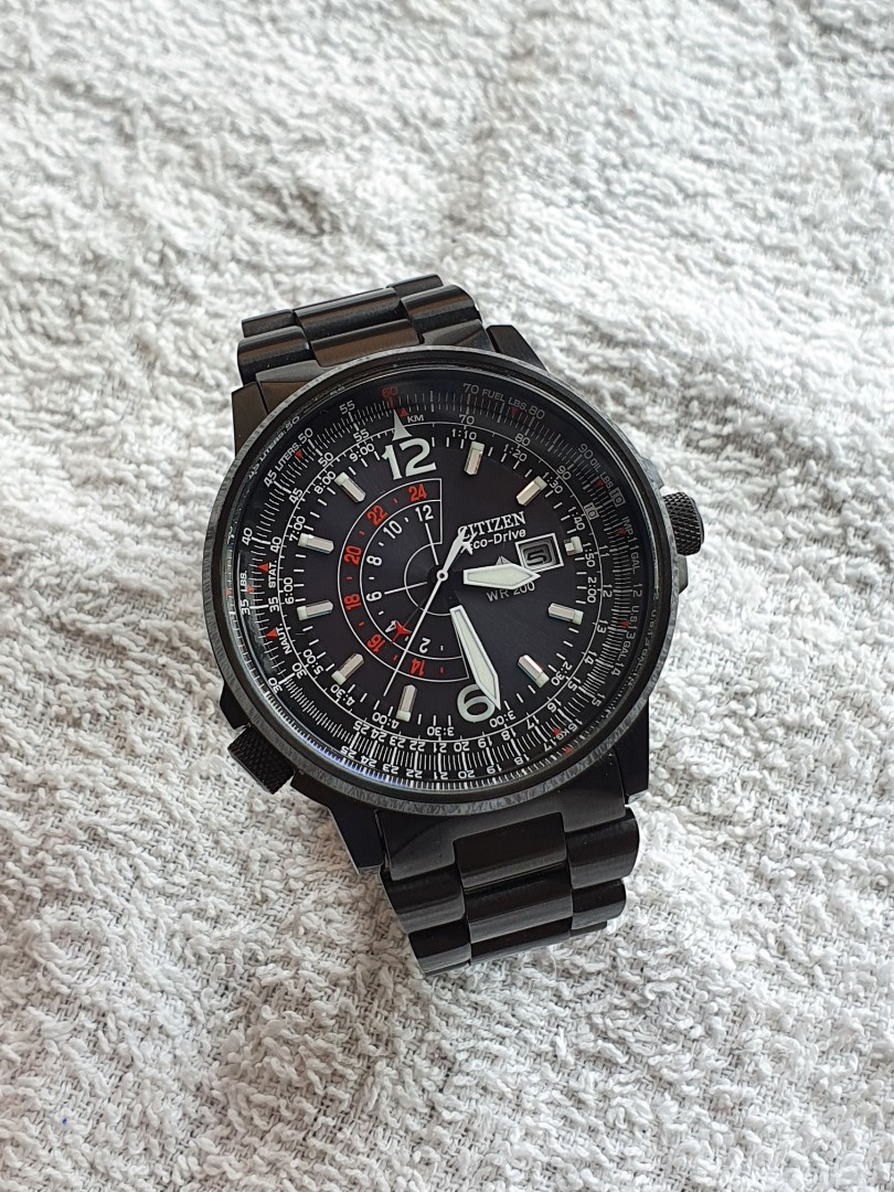 Citizen Promaster Sky EcoDrive NightHawk BJ7019-62E, Luxury