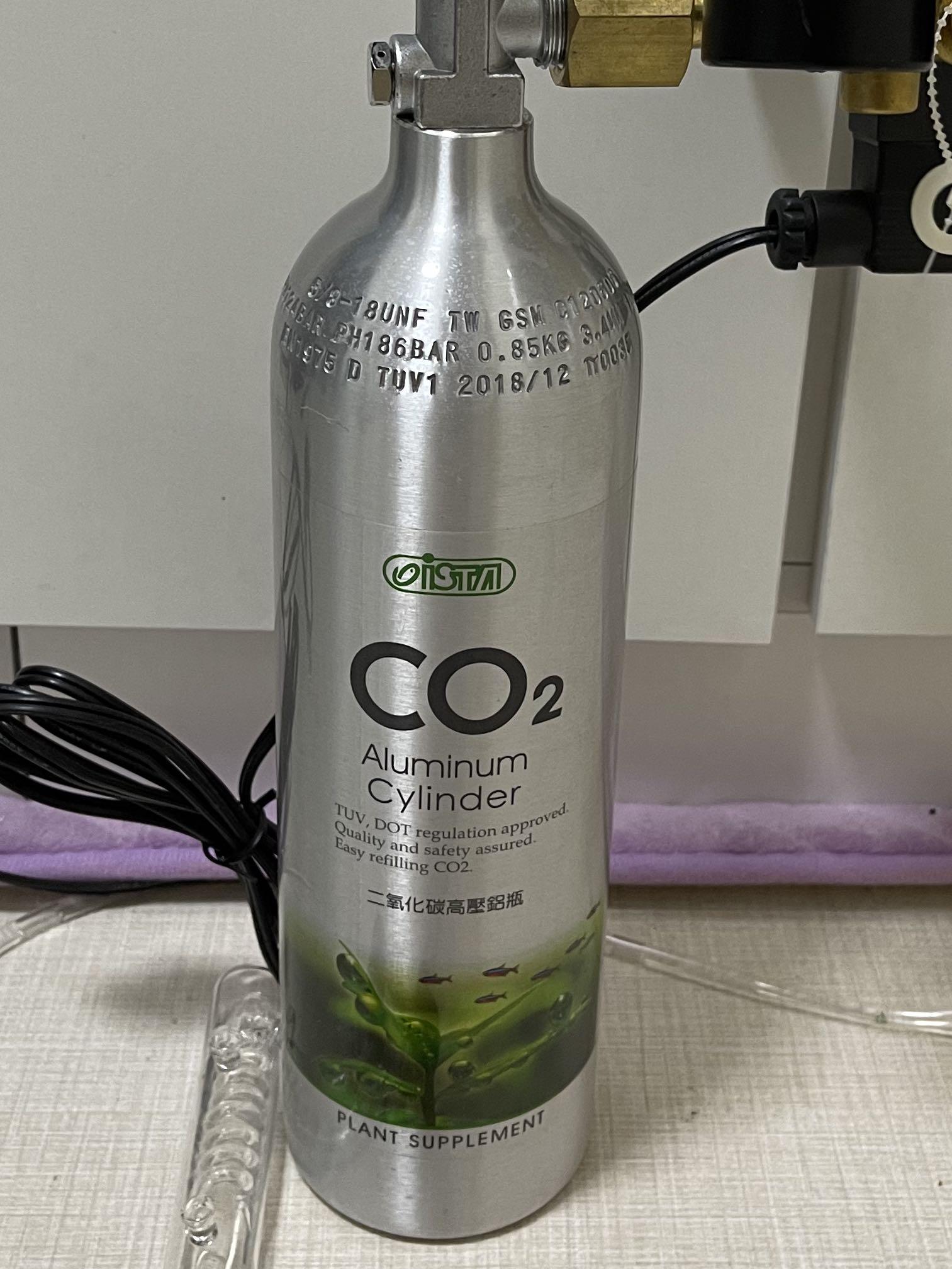 Co2 Set Co2 1l 電磁閥 計泡器 細化器 寵物用品 寵物飾物 Carousell