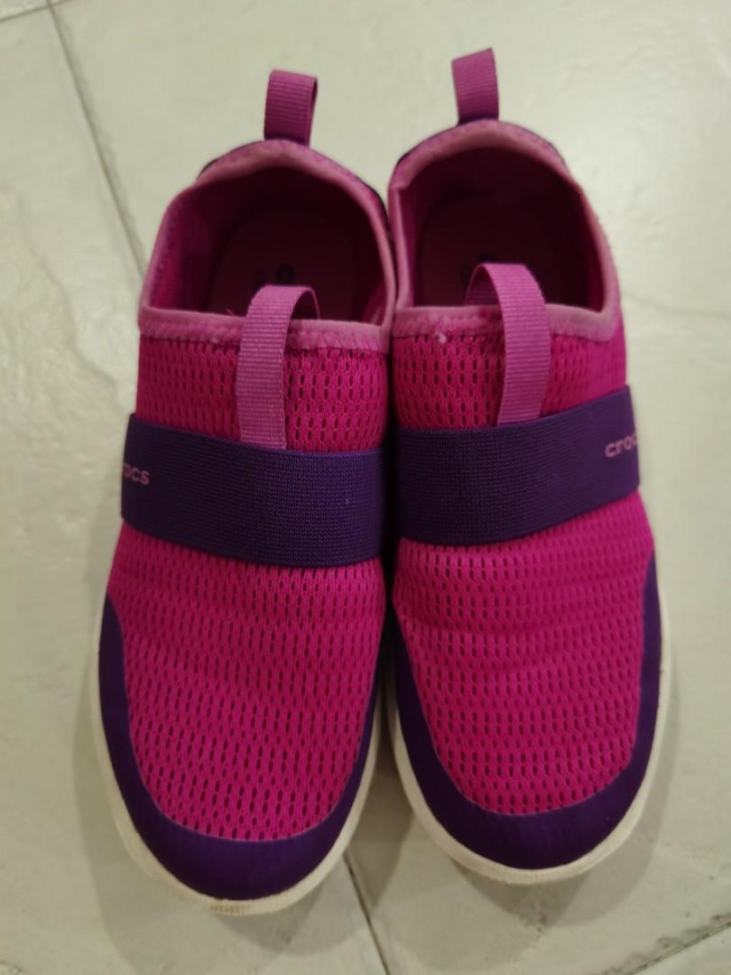 crocs kids girls on Crocs Shoes Babies Kids Girls Apparel 4 To 7 Years On Carousell