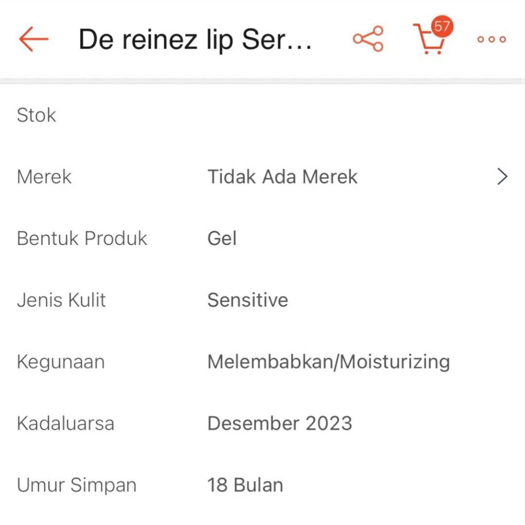 De' Reinez Lip Serum