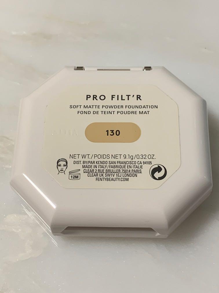 Fenty Beauty Pro Filt R Soft Matte Powder Foundation 130 Beauty Personal Care Face Makeup On Carousell