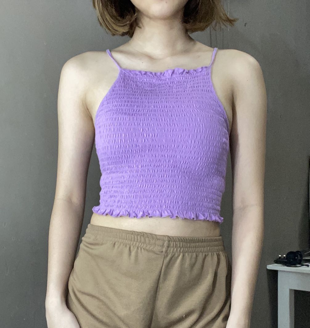 lavender top forever 21