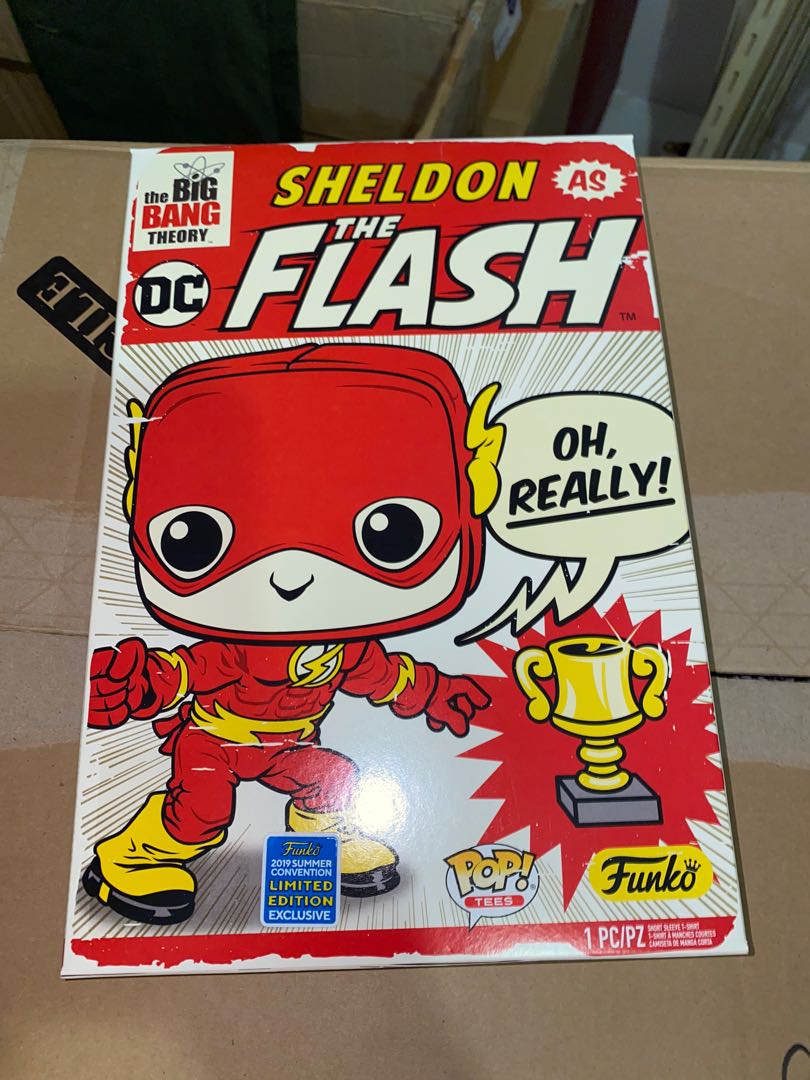 sheldon flash funko