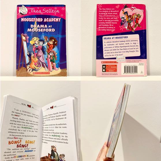 geronimo stilton thea stilton special editions creepella von cacklefur books 7 to 20 depending on title hobbies toys books magazines children s books on carousell