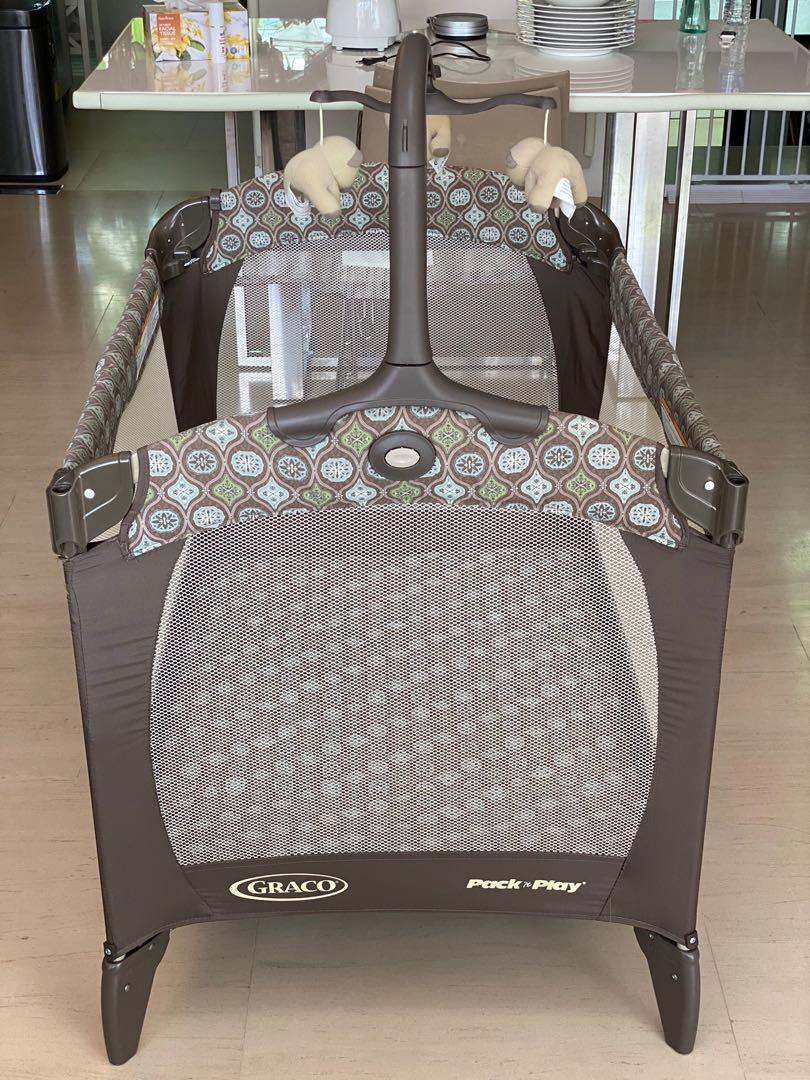 Graco Pack n Play Playpen Cot, Babies & Kids, Baby Nursery & Kids ...