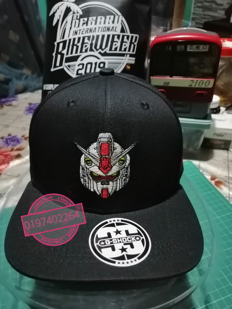 Gundam G SHOCK Cap Topi Men s Fashion Watches Accessories Cap