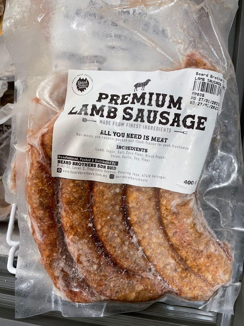 Halal Handcrafted Smoked Sausages by Beard Bros, Food & Drinks