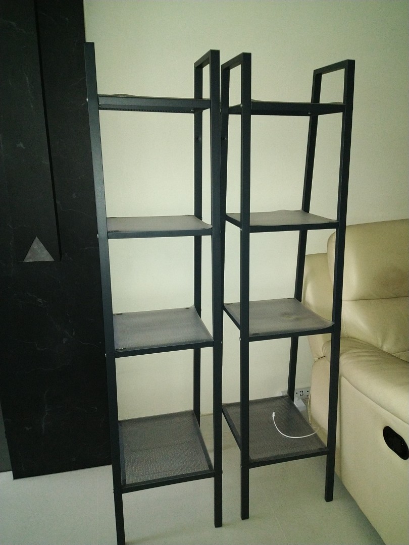 Ikea 4tier shelving unit (2 pieces), Furniture & Home Living