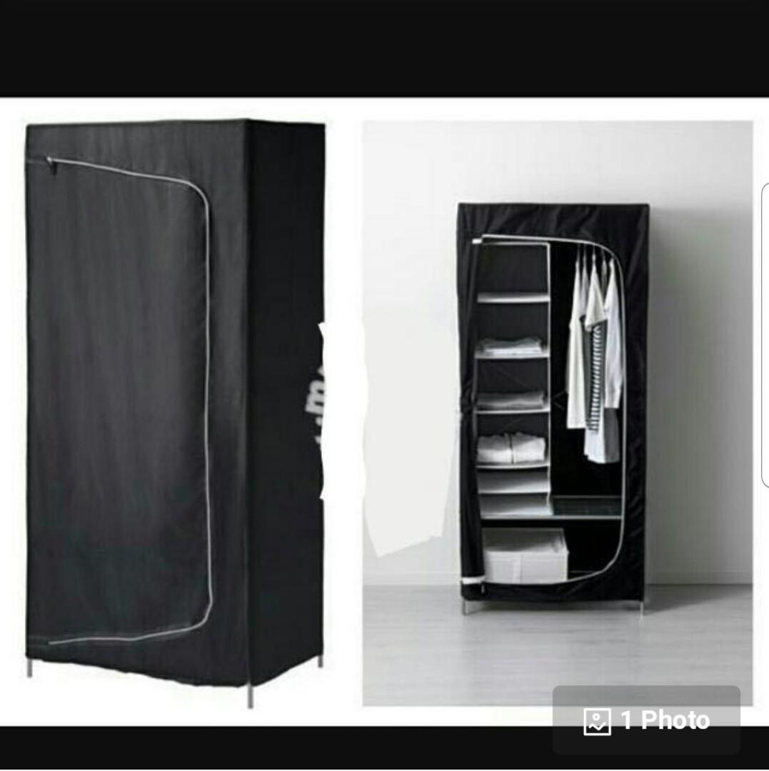 Ikea breim new arrivals wardrobe black