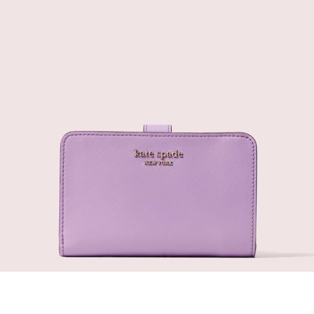 Kate spade light purple wallet outlet